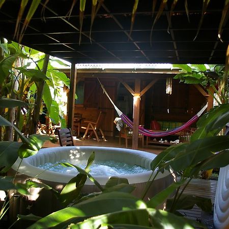 Kaz Creole Aventure Tropicale Insolite, Fibre, Jardin Et Jacuzzi Prives Saint-Francois  Exterior photo